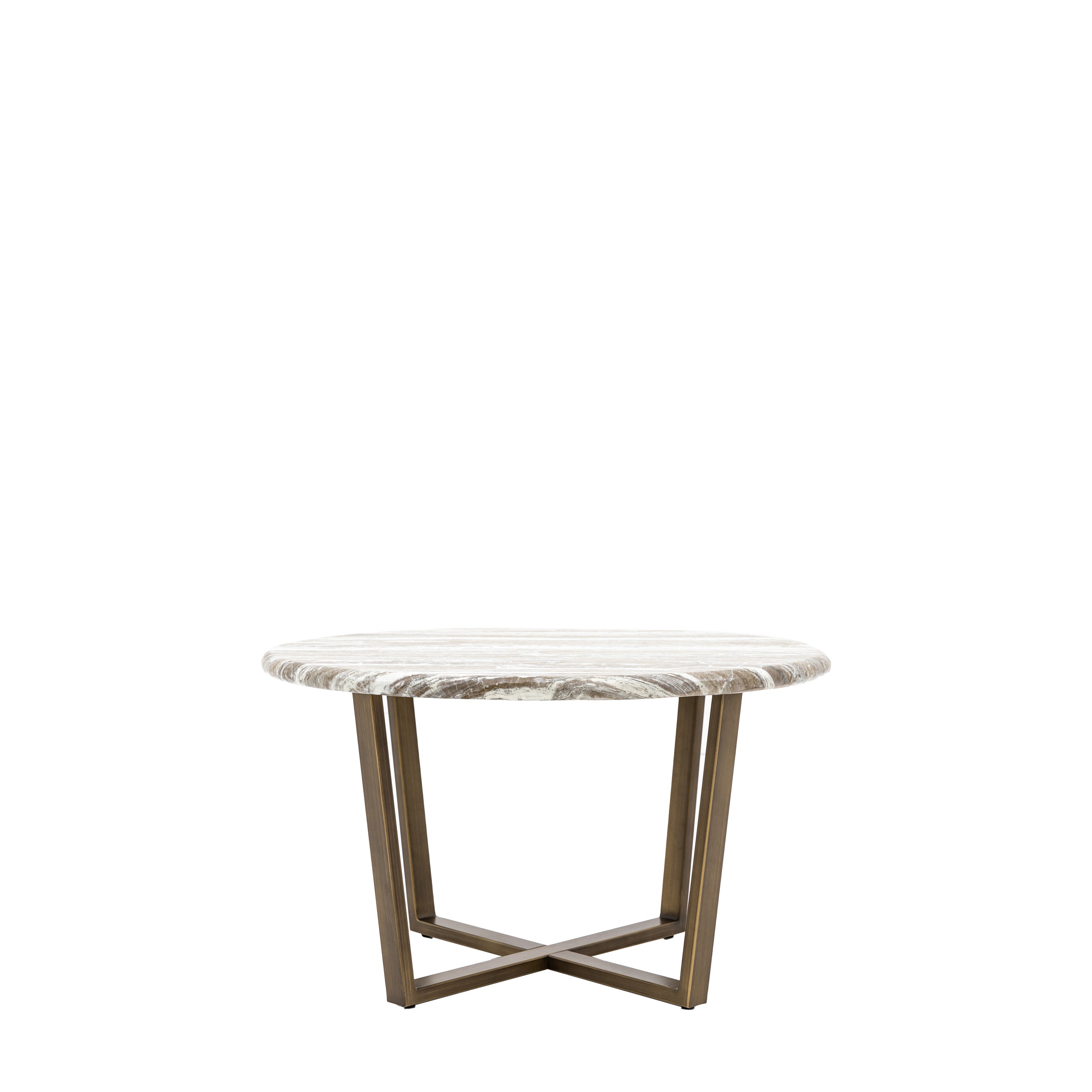 Bilbao Gold & White/Green Marble Effect Coffee Table
